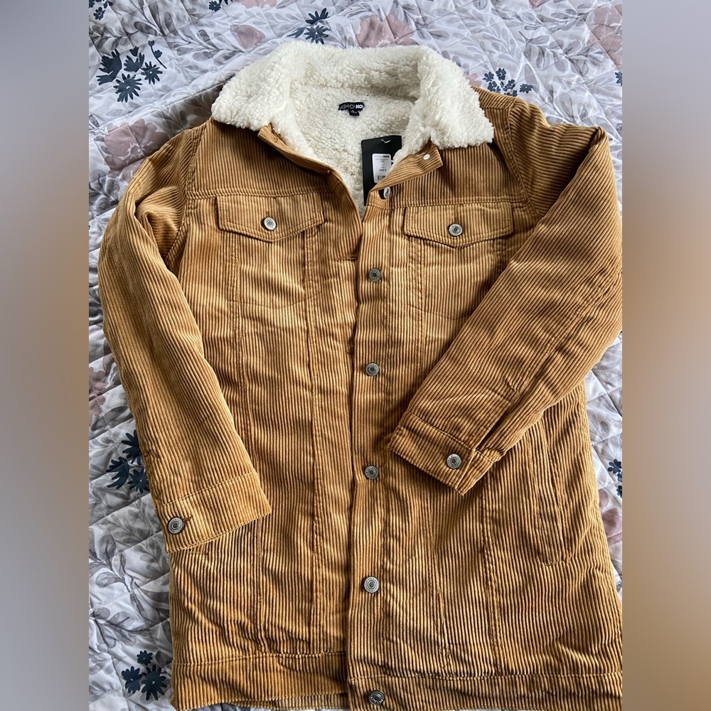 Fashionnova Fur Corduroy Women Fashionnova Jacket
